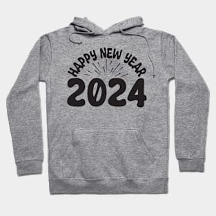 Happy New Year 2024 Hoodie